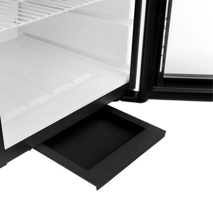 GASTRO-COOL | Commercial Mini Bar Fridge  – 62 L – 430 mm – Lockable – 2–10 °C – Black