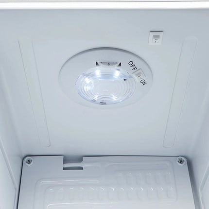 GASTRO-COOL | Commercial Mini Bar Fridge  – 62 L – 430 mm – Lockable – 2–10 °C – Silver