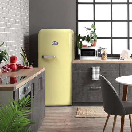 GASTRO-COOL | Upright Fridge Cast iron - 300L - with 1 door - Cream