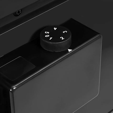 GASTRO-COOL | Upright Fridge Stainless steel - 50L - with 1 door & Support grid - Black - On castors