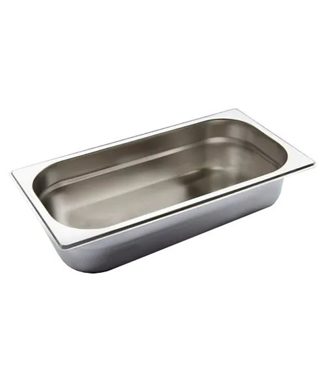 GGM Gastro (1 Cái) Khay Đựng Thực Phẩm GN 1/3 Thép Không Gỉ - Sâu 67mm