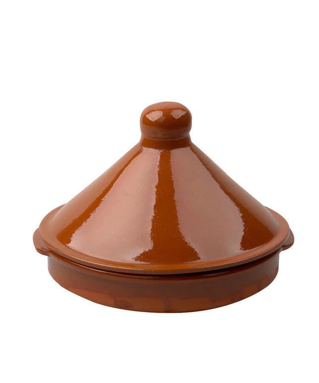 GGM Gastro (1 pcs) Tapas Bowl with Lid - CLASSICO - Stoneware - round - Ø 230mm - Brown