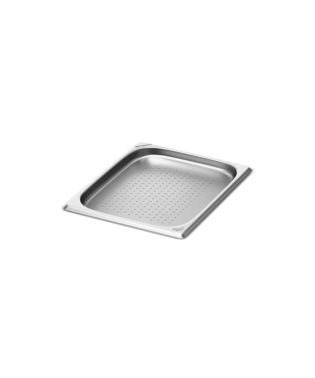 GGM Gastro (1 piece) - Stainless steel GN container 1/2 - perforated - height 20 mm