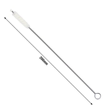 GGM Gastro (10 pcs) Cleaning Brush - for Glass Drinking Straws - Cotton - 200x7mm