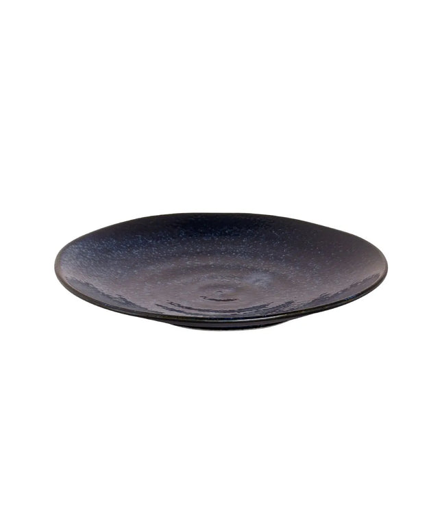 GGM Gastro (10 pcs) KIRYU | Plate - flat - Porcelain - Ø235mm - Blue