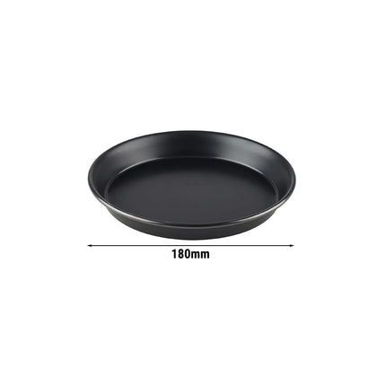 GGM Gastro (10 pcs) Pizza Pan - Blue Steel - Ø180mm - Height: 25mm
