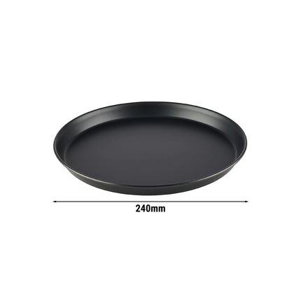 GGM Gastro (10 pcs) Pizza Pan - Blue Steel - Ø 240mm - Height: 25mm