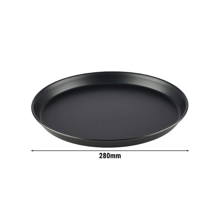 GGM Gastro (10 pcs) Pizza Pan - Blue Steel - Ø 280mm - Height: 25mm