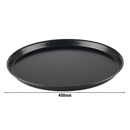 GGM Gastro (10 pcs) Pizza Pan - Blue Steel - Ø 400mm - Height: 25mm