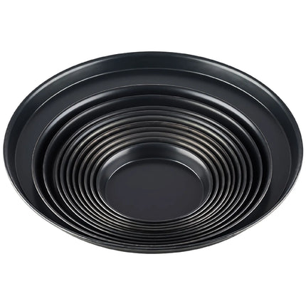 GGM Gastro (10 pcs) Pizza Pan - Blue Steel - Ø 400mm - Height: 25mm