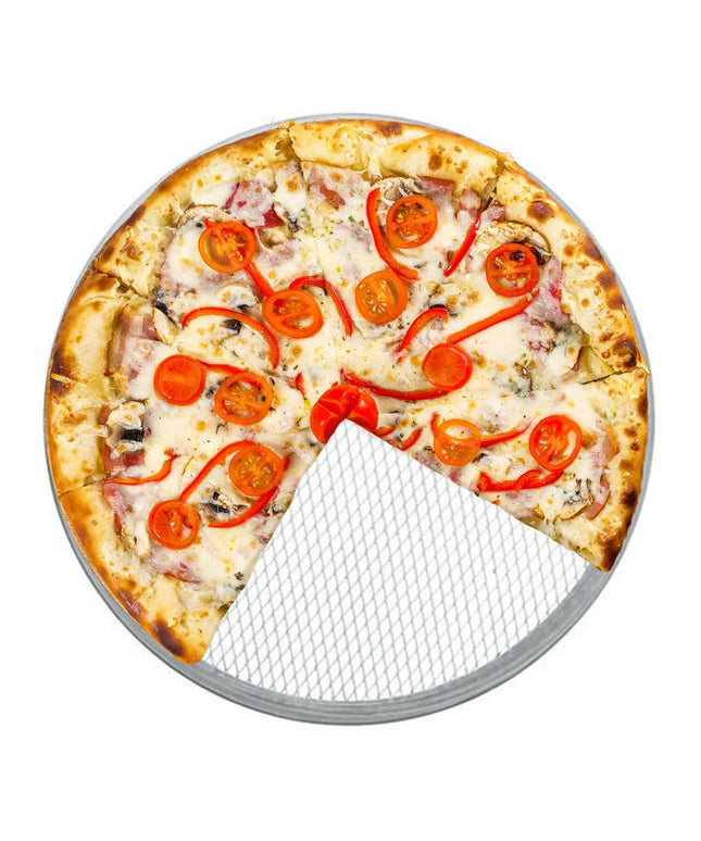 GGM Gastro (10 pcs) Pizza Screen - Aluminium - Ø300mm - perforated
