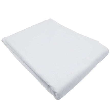 GGM Gastro (10 pcs) Satin Stripe Duvet Cover Linz - 140x210cm - White