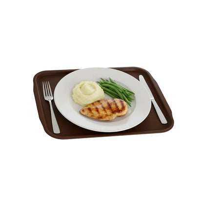 GGM Gastro (10 pcs) Serving Tray - Brown - 360 x 270 mm