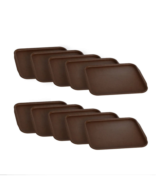 GGM Gastro (10 pcs) Serving Tray - Brown - 440 x 320 mm