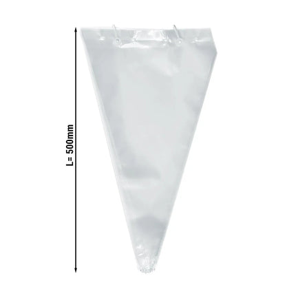 GGM Gastro (100 pcs) Disposable Piping Bags - Length: 500mm - For Hanging