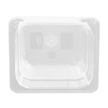 GGM Gastro (12 Cái) Khay GN 1/6 Polycarbonate - Trong Suốt - 1.5L - Sâu 100mm