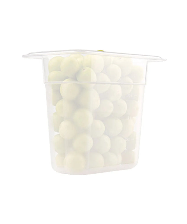GGM Gastro (12 Cái) Khay GN 1/9 Polypropylene - Mờ - 0.57L - Cao 65mm