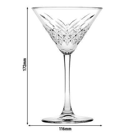 GGM Gastro (12 Cái) Ly Martini - TIMELESS - 230ml - Trong Suốt