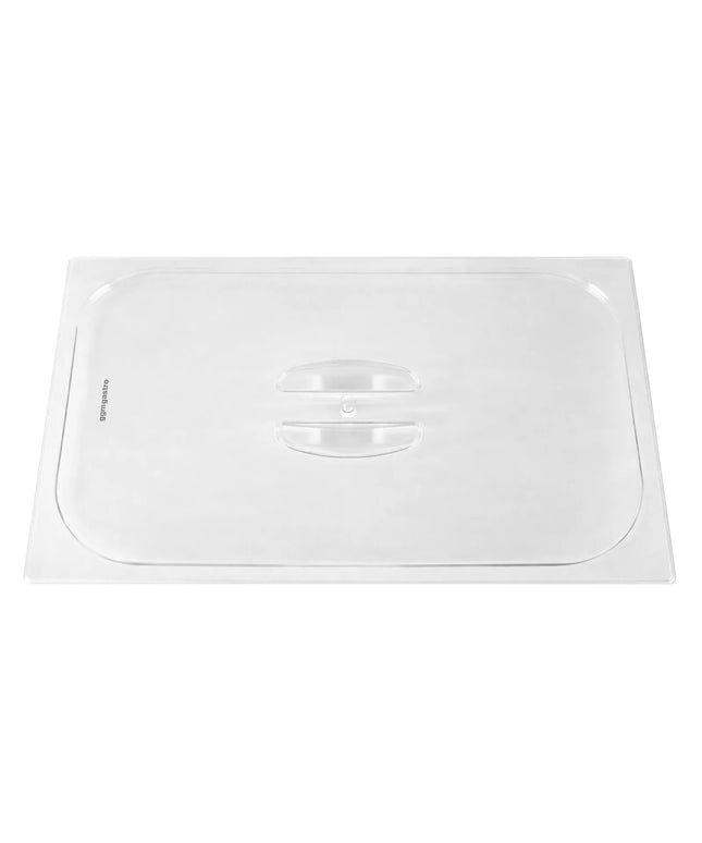 GGM Gastro (12 Cái) Nắp GN 1/1 Polycarbonate - Trong Suốt - 530x325x27mm