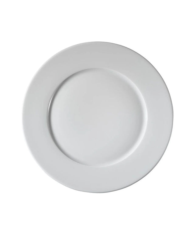 GGM Gastro (12 Cái) PERA - Đĩa Phẳng - Sứ - 300x300mm - Trắng