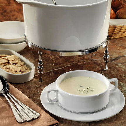 GGM Gastro (12 Cái) PERA Trắng - Khay Sữa & Đường - 170x170mm - Trắng