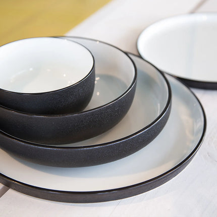 GGM Gastro (12 pcs) Bowl - Cosmic - Porcelain - 320ml - round - Ø 110mm - Black
