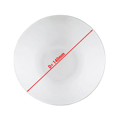 GGM Gastro (12 pcs) Bowl - Porcelain - Ø 140mm - 130x130mm - Depth: 58mm - White