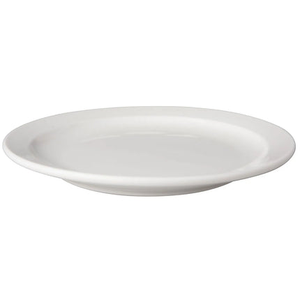 GGM Gastro (12 pcs) Budgetline | Plate - flat - Porcelain - Ø210mm - White