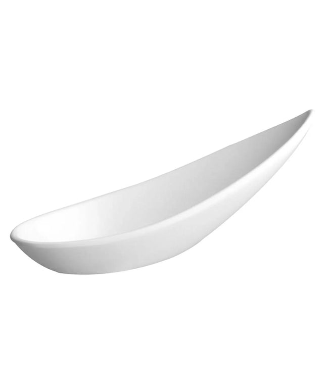GGM Gastro (12 pcs) Canape spoon - FRIENDLY - PET - 110mm - White