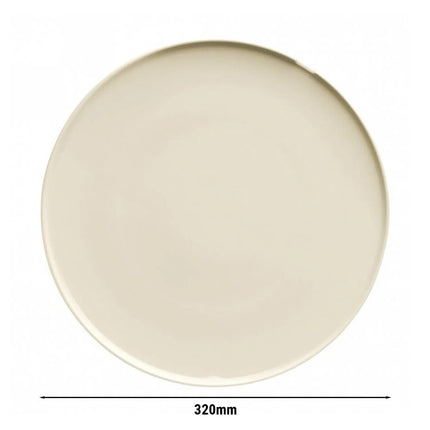 GGM Gastro (12 pcs) CHEF TASTE OF | Plate - flat - Porcelain - Ø320mm - Cream