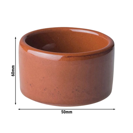 GGM Gastro (12 pcs) CLASSICO - Tapas Butter Ramekin - Ø50mm 30ml - Brown
