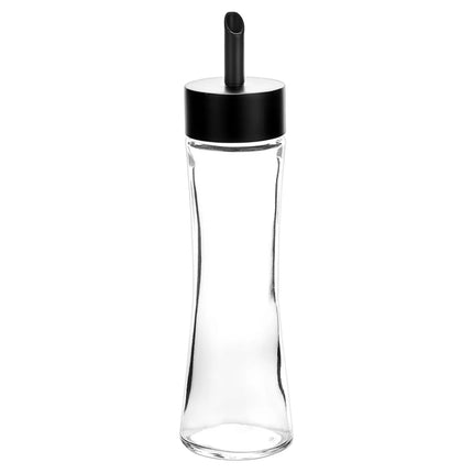 GGM Gastro (12 pcs) Cruet Set - 2-piece - Stainless steel stand - Glass - with removable lids - oil & vinegar - Height: 200mm