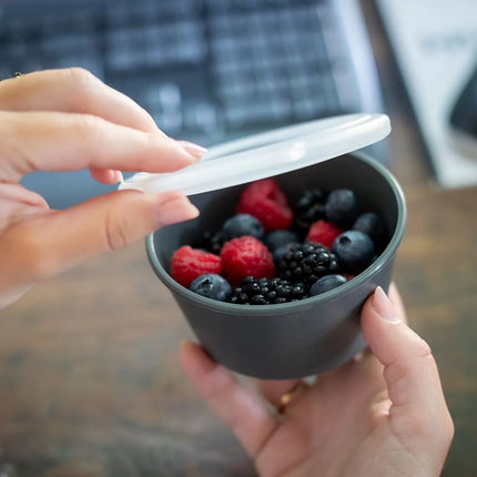 GGM Gastro (12 pcs) Dessert Bowl - Plastic - 250ml - round - Ø 104mm - Grey
