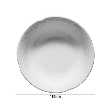 GGM Gastro (12 pcs) Dessert Bowl - Porcelain - Ø 180mm - White