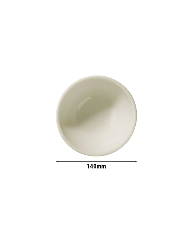 GGM Gastro (12 pcs) Dessert Bowl - TEOS - Porcelain - round - Ø 140mm - Cream