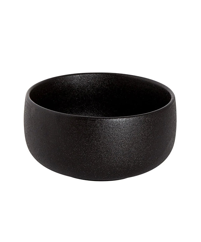 GGM Gastro (12 pcs) Dessert Bowl - Universe - Porcelain - 450ml - round - Ø 110mm - Depth: 55mm - Black