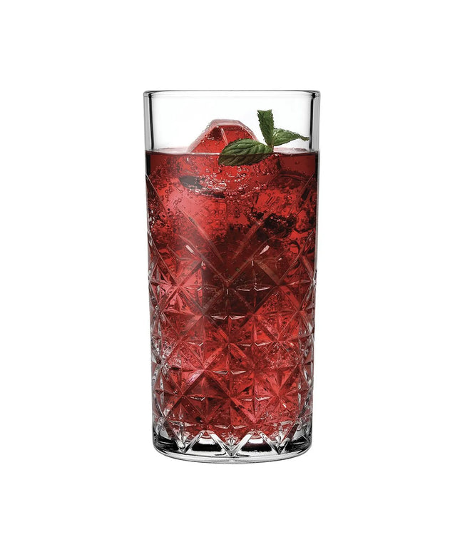 GGM Gastro (12 pcs) Hi Ball Glass - TIMELESS - 345 ml - Clear