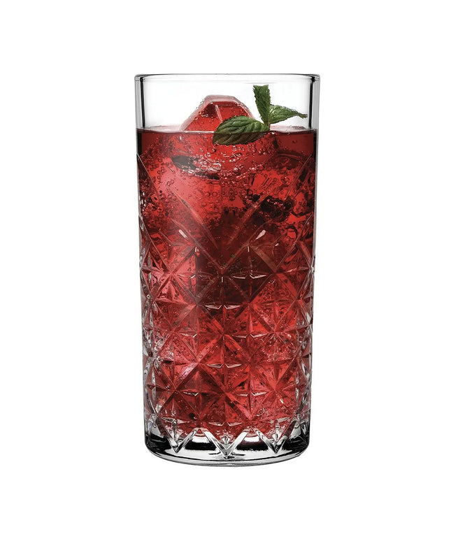 GGM Gastro (12 pcs) Hi Ball Glass - TIMELESS - 450 ml - Clear