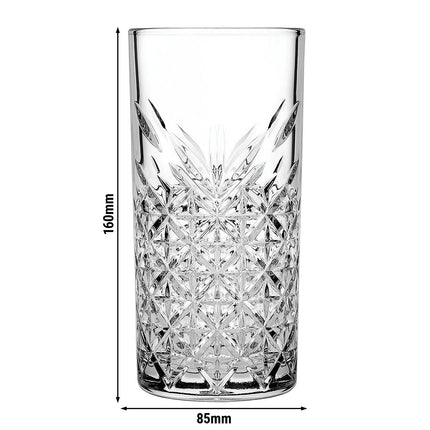 GGM Gastro (12 pcs) Hi Ball Glass - TIMELESS - 450 ml - Clear