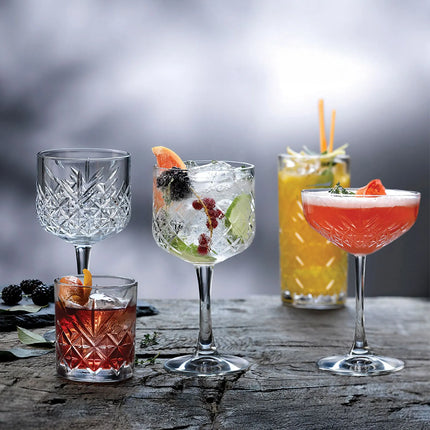 GGM Gastro (12 pcs) Hi Ball Glass - TIMELESS - 450 ml - Clear
