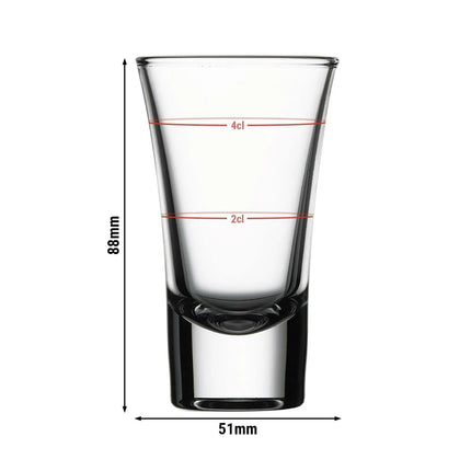 GGM Gastro (12 pcs) Liqueur glass - SPECIALS - 60 ml - Clear
