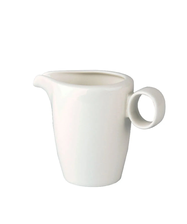 GGM Gastro (12 pcs) Lux - Milk Jug - 150ml - Porcelain - Ivory - Dishwasher-safe; Microwave- and oven-safe; CE‑stamped