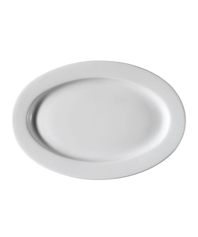 GGM Gastro (12 pcs) PERA | Platter - oval - Porcelain - 280x210mm - White