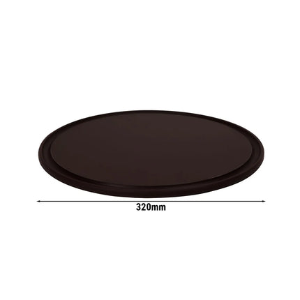 GGM Gastro (12 pcs) Pizza Plate - Polyethylene - Ø320mm - Brown