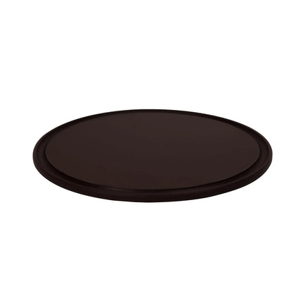 GGM Gastro (12 pcs) Pizza Plate - Polyethylene - Ø340mm - with juice groove - Brown