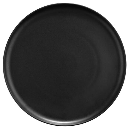 GGM Gastro (12 pcs) Pizza Plate - Porcelain - Ø310mm - Black
