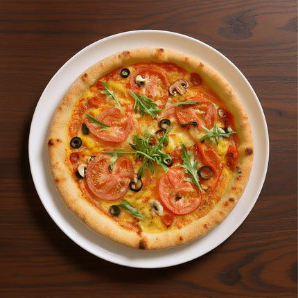 GGM Gastro (12 pcs) Pizza Plate - Porcelain - Ø310mm - White