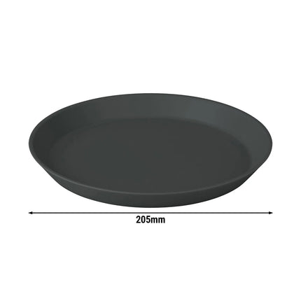 GGM Gastro (12 pcs) Plate - Polypropylene - Ø205mm - Grey