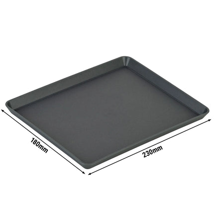 GGM Gastro (12 pcs) Platter - Polypropylene - 230x180mm - Grey