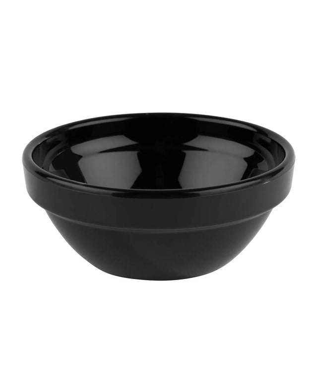 GGM Gastro (12 pcs) Ramekin - FRIENDLY - PET - 50ml - round - Ø75mm - Black